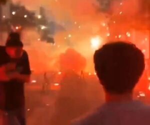 Horror As Graduation Ceremony Fireworks Explode In Crowded Street
