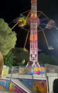 Read more about the article Malfunctioning Ride Slams Fairgoers Face-First Into Tree